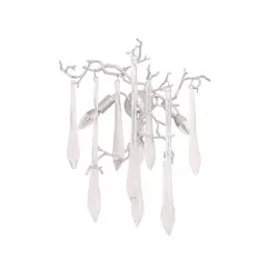 Бра Crystal Lux REINA AP3 SILVER PATINA, фото 